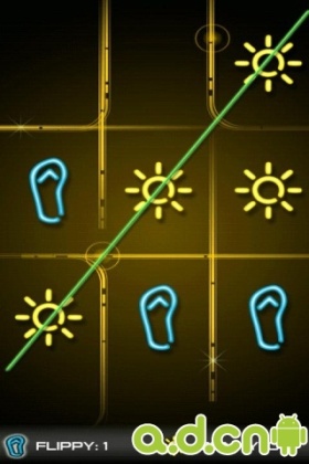 《井字棋 Tic Tac Toe Glow》