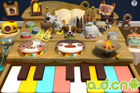 《动物小钢琴 Canimals KeyboDrums》