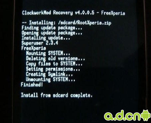索尼爱立信LT15i Xperia Arc解锁BL和Root教程