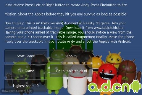 《AR扩增实境游戏：愤怒的安迪 Angry Andy AR 3D》