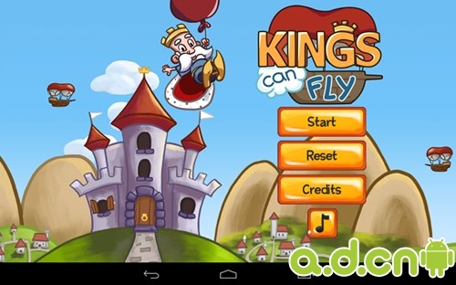 安卓策略休闲游戏《会飞的国王 Kings Can Fly》