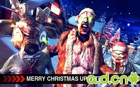 安卓圣诞主题精品游戏《死亡扳机 Dead trigger》