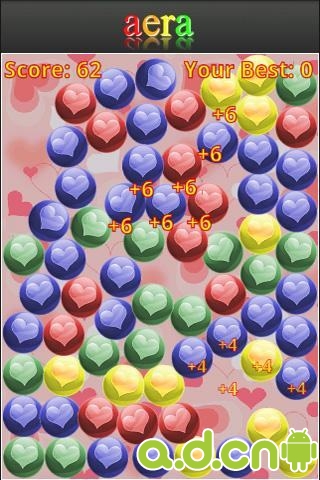 《情人节重力消球 Valentine Gravity Clumps》