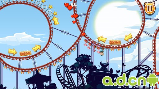 《动物过山车 Nutty Fluffies Rollercoaster》