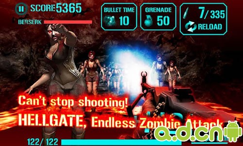 《射杀僵尸：地狱门 GUN ZOMBIE:HELL GATE》安卓版下载
