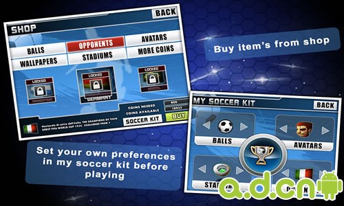 《触控足球 3D Flick Soccer 3D》