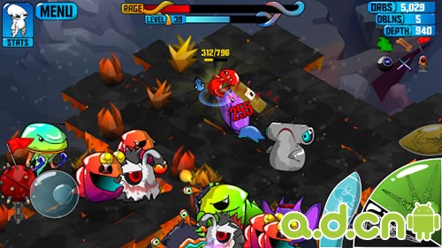 《狂暴魔法人 Quadropus Rampage》