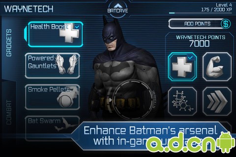 《蝙蝠侠：阿甘之城 Batman: Arkham City Lockdown》安卓版下载