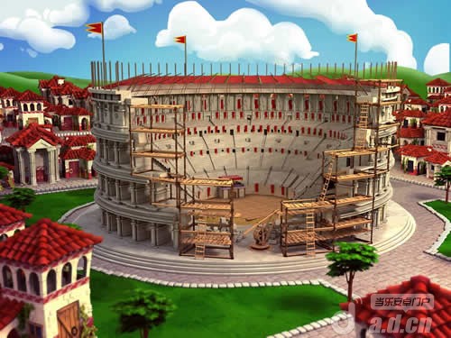 《名胜建造师之罗马斗兽场 Monument Builders : colosseum》