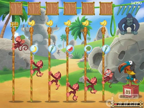 《猴子爬竹竿 Monkey Pole Climb》