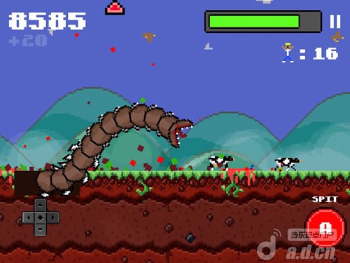 《超级巨型蠕虫 Super Mega Worm》安卓版下载