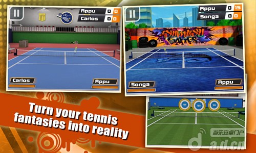 《3D网球专业版 Tennis Pro 3D》