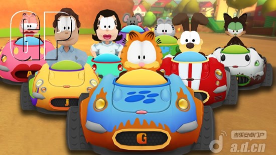 《加菲猫卡丁车 Garfield Kart》