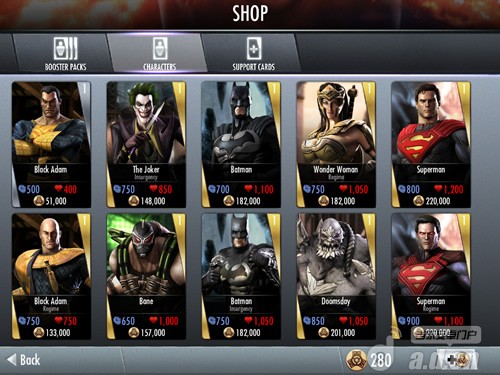 安卓版《不义联盟：人间之神 Injustice: Gods Among Us》
