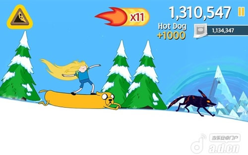 《滑雪大冒险之探险活宝 Ski Safari Adventure Time》