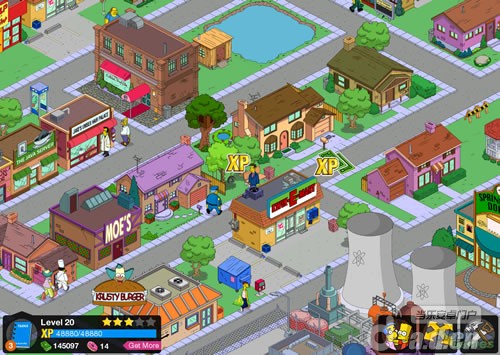 《辛普森一家之springfield the simpsons: tapped out》