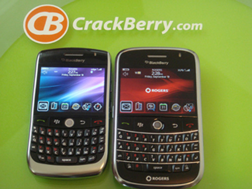 代号Javelin 黑莓8900预售版真机热图
