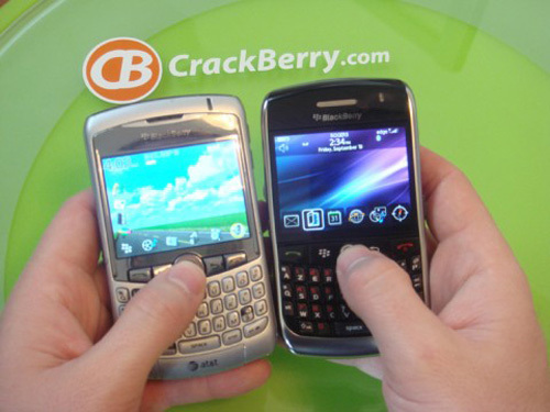 代号Javelin 黑莓8900预售版真机热图