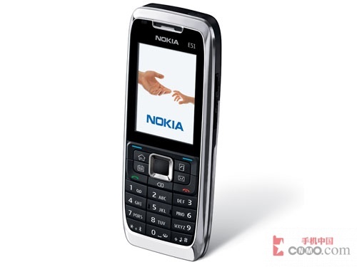 [新品]E50升级版 诺基亚新款3G手机E51问世_
