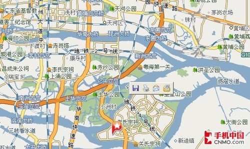 广州大学城广大商业中心地图(标记处); oppo校园行终极