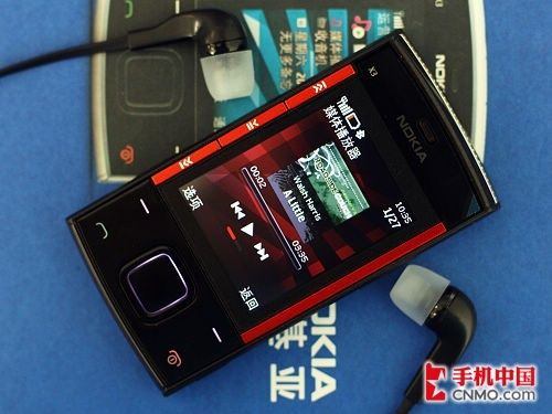 5610XM后继有人 诺基亚音乐新机X3评测 