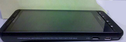 800万像素1GHz MOTO Shadow真机曝光