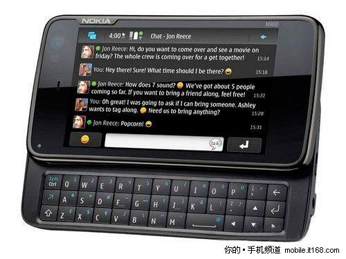 全新Maemo系统 诺基亚N900最新报价2790